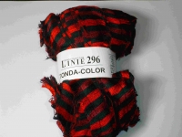 Linie 296 Tonda-Color rot/schwarz 0108