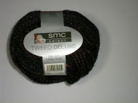 Tweed Deluxe lila/schwarz 07106